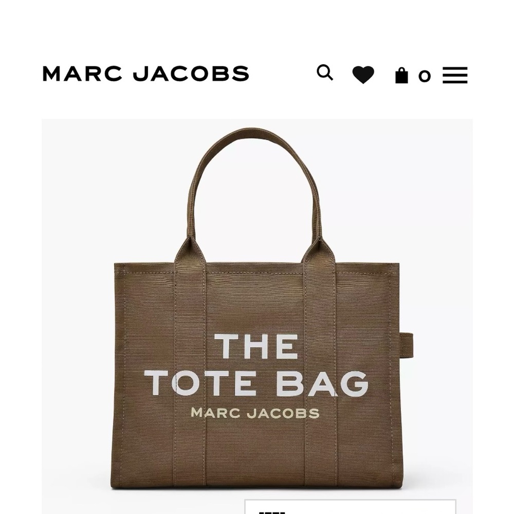 Large Marc Jacobs tote bag